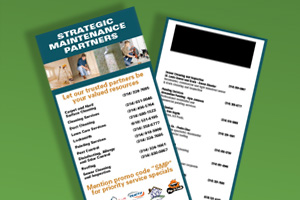 Graphic Design – BNI Magnet Card – Impact Marketing Cooperative